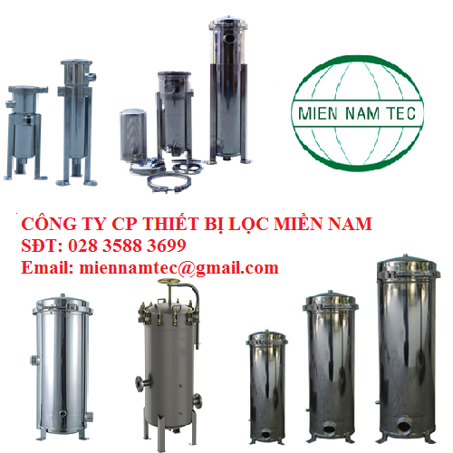VỎ LỌC 10 LÕI INOX